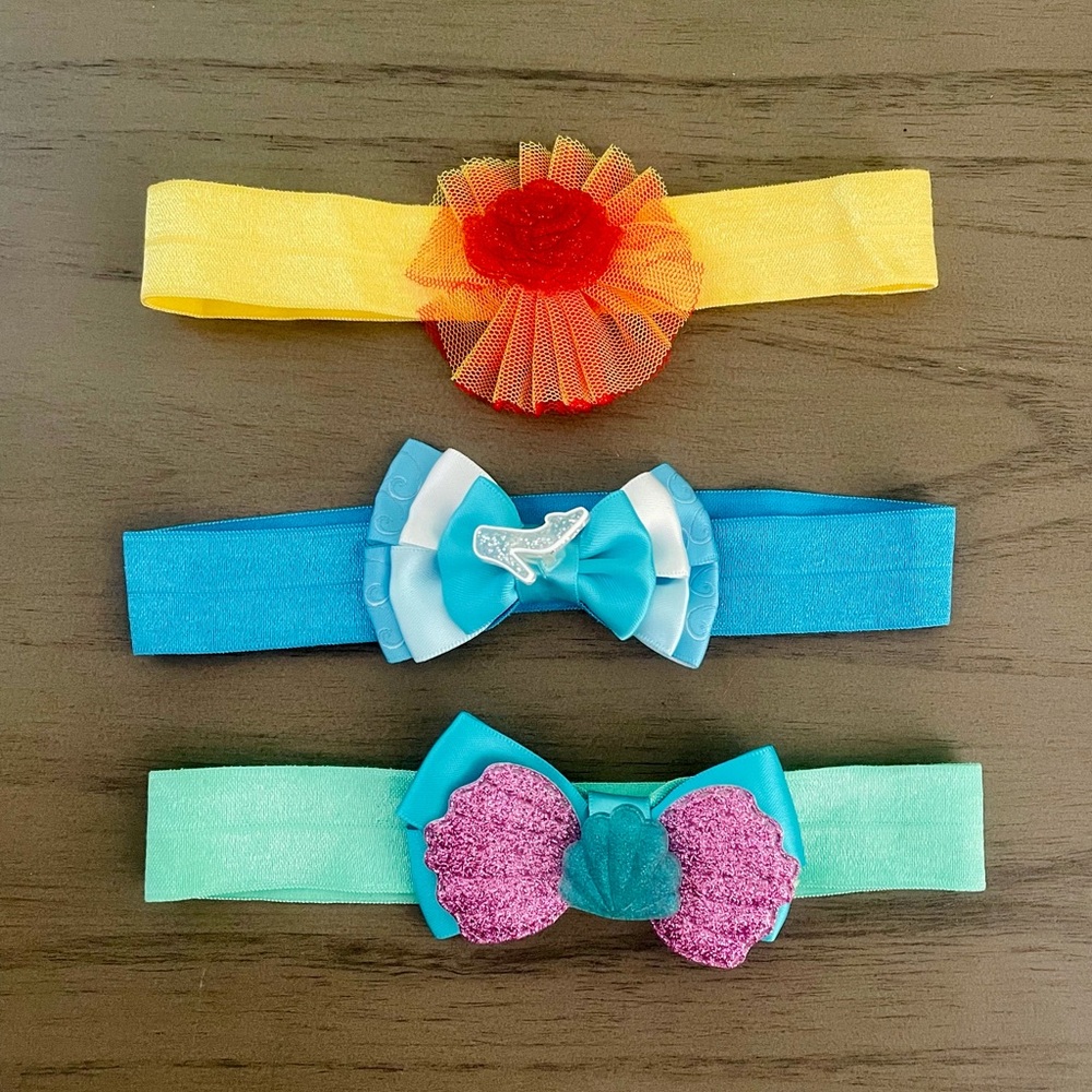 SOLDBelle, Cinderella, Ariel Hair Accessories